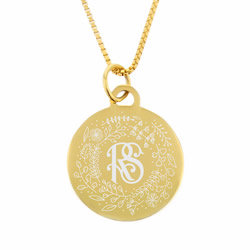Relief Society Necklace - Gold 