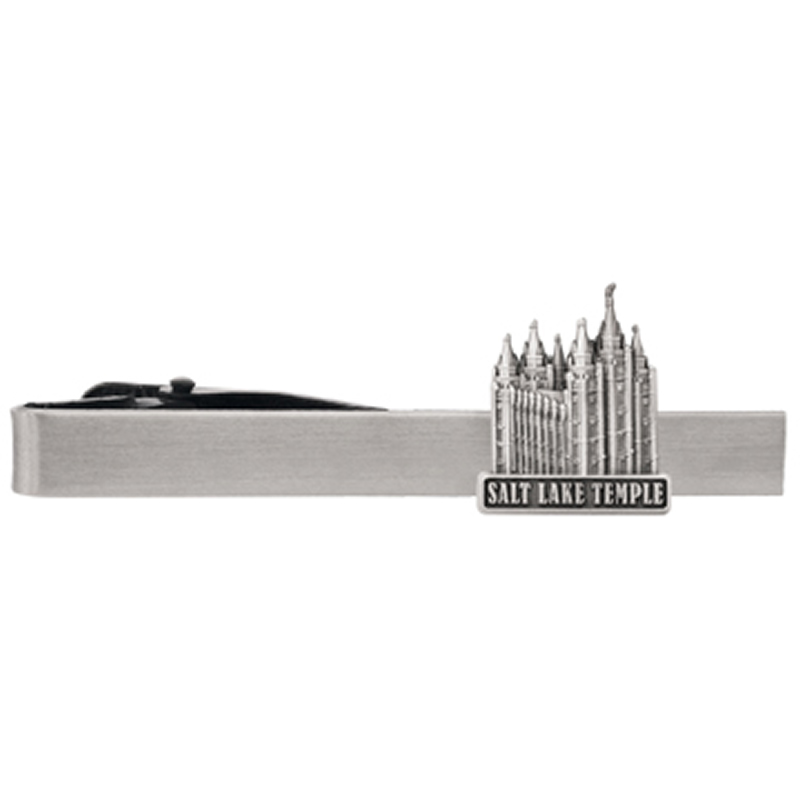 Salt Lake Temple Tie Bar - Silver - RM-TCL261