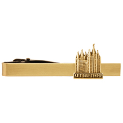 Salt Lake Temple Tie Bar - Gold 