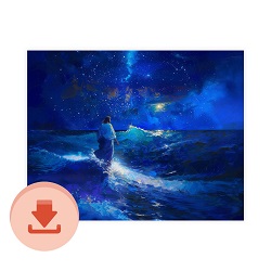 Wondrous Sovereign of the Sea - Digital Download Art digital download, printable art, lds art, jesus art